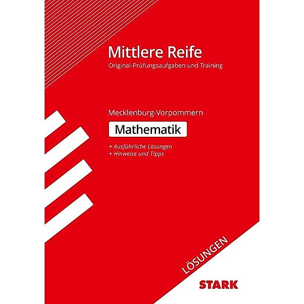 Abschlussprüfung Mittlere Reife 2020 - Mathematik Lösungen - Mecklenburg-Vorpommern