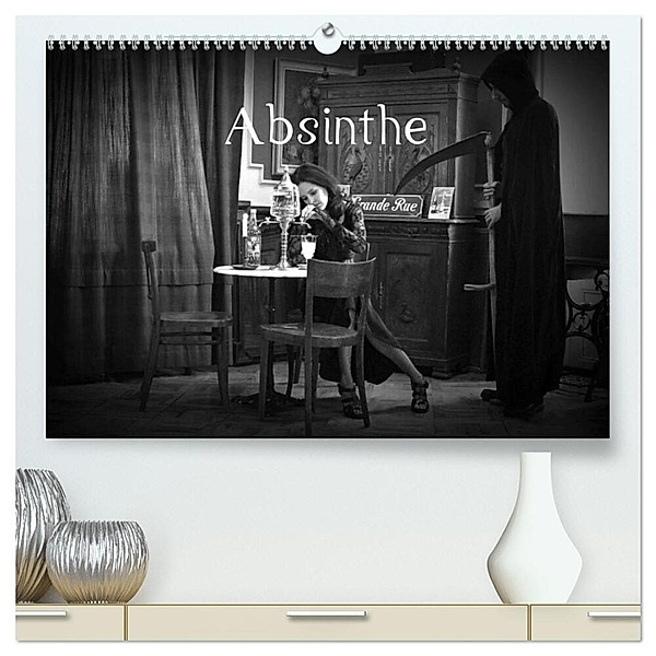 Absinthe (hochwertiger Premium Wandkalender 2024 DIN A2 quer), Kunstdruck in Hochglanz, Michel Villard