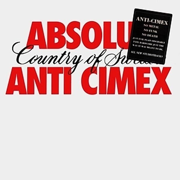 Absolut Country Of Sweden [Black] (Vinyl), Anti Cimex