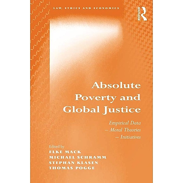Absolute Poverty and Global Justice, Michael Schramm, Thomas Pogge