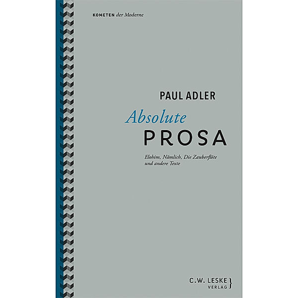 Absolute Prosa, Paul Adler