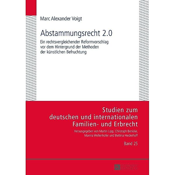 Abstammungsrecht 2.0, Voigt Marc Alexander Voigt