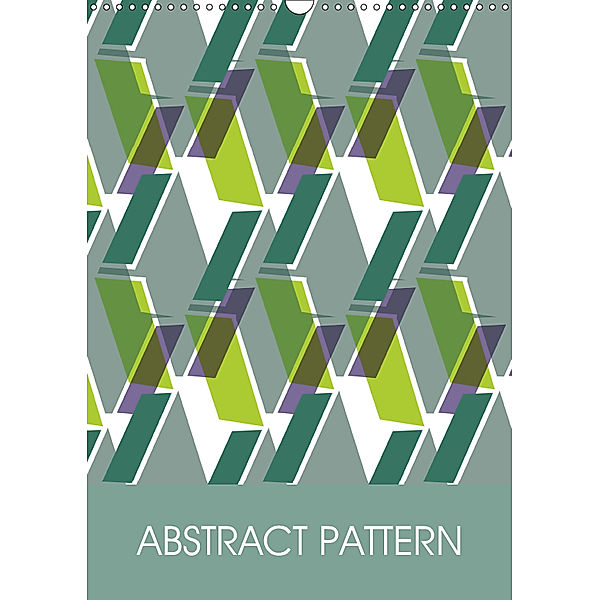 ABSTRACT PATTERN (Wall Calendar 2019 DIN A3 Portrait), Leigh Bagley Design