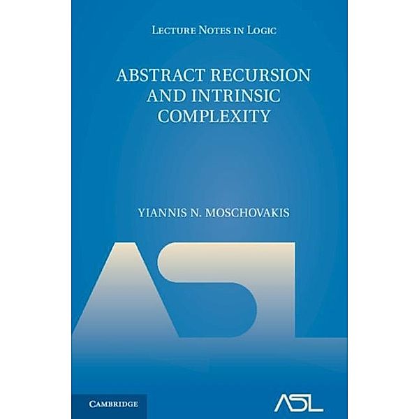 Abstract Recursion and Intrinsic Complexity, Yiannis N. Moschovakis