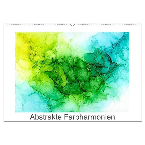 Abstrakte Farbharmonien (Wandkalender 2025 DIN A2 quer), CALVENDO Monatskalender, Calvendo, Natalja Thomas