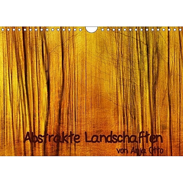 Abstrakte Landschaften (Wandkalender 2017 DIN A4 quer), Anja Otto