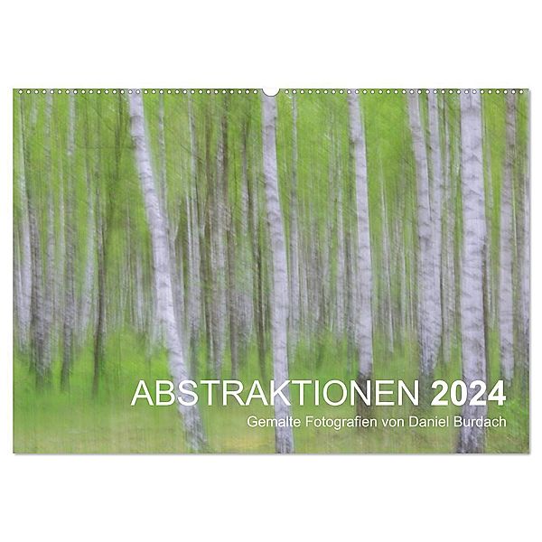 ABSTRAKTIONEN 2024 (Wandkalender 2024 DIN A2 quer), CALVENDO Monatskalender, Daniel Burdach