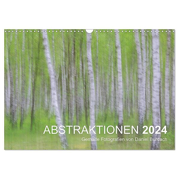 ABSTRAKTIONEN 2024 (Wandkalender 2024 DIN A3 quer), CALVENDO Monatskalender, Daniel Burdach