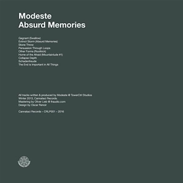 Absurd Memories (2lp) (Vinyl), Modeste