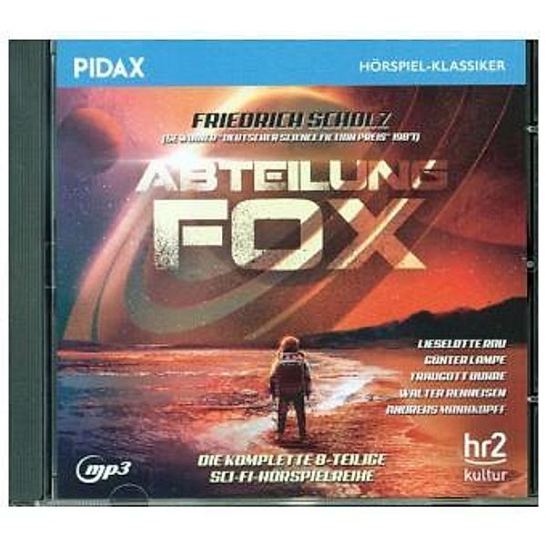 Abteilung Fox, 1 MP3-CD, Friedrich Scholz