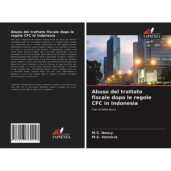 Abuso del trattato fiscale dopo le regole CFC in Indonesia, M.S. Nency, M.S. Vonnicia, M. S. Vonnicia