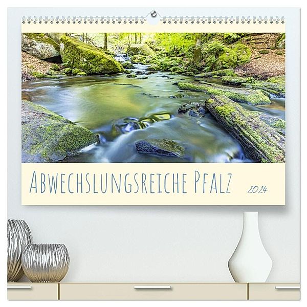 Abwechslungsreiche Pfalz (hochwertiger Premium Wandkalender 2024 DIN A2 quer), Kunstdruck in Hochglanz, Patricia Flatow