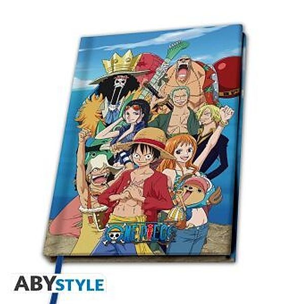 ABY style - One Piece Straw Hat Crew A5 Notizbuch