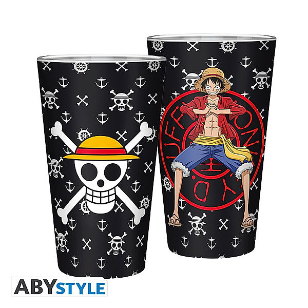 ABYstyle - ABYstyle One Piece Luffy XL Glas