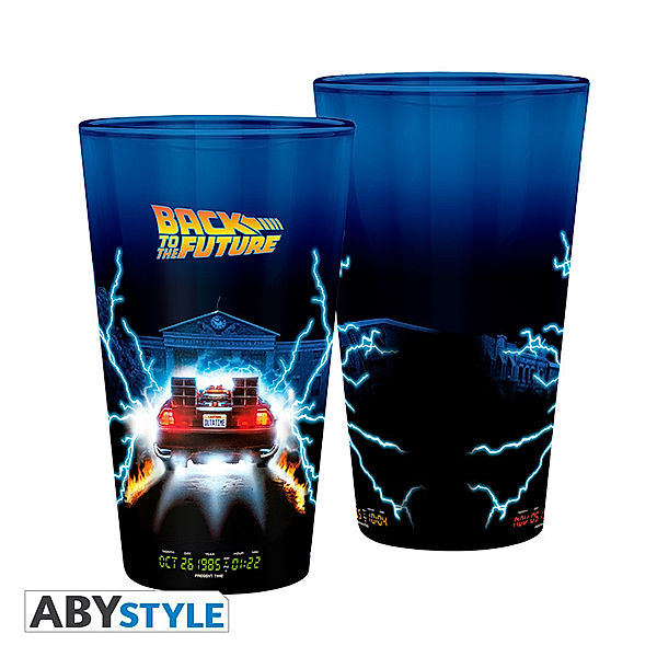 ABYstyle Back to the future DeLorean XL Glas