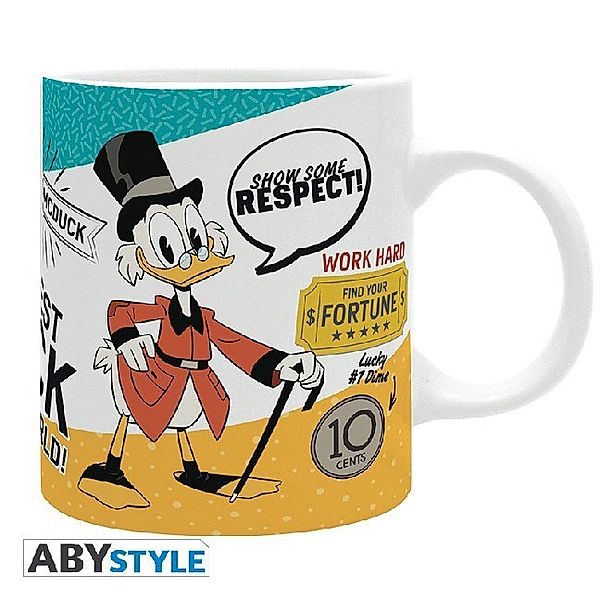 ABYstyle - Disney - Ducktales Dagobert 320 ml Tasse
