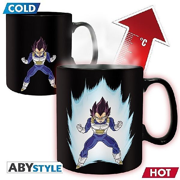 ABYstyle - Dragon Ball - DBZ Vegeta Thermoeffekt Tasse