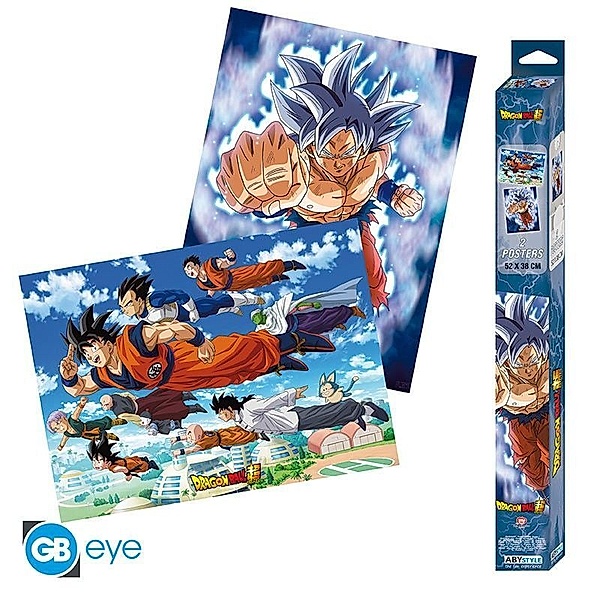 ABYstyle - Dragon Ball Super Goku Chibi Poster Set