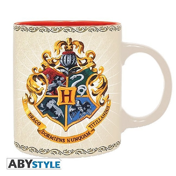 ABYstyle - Harry Potter - Hogwarts 4 Häuser 320 ml Tasse