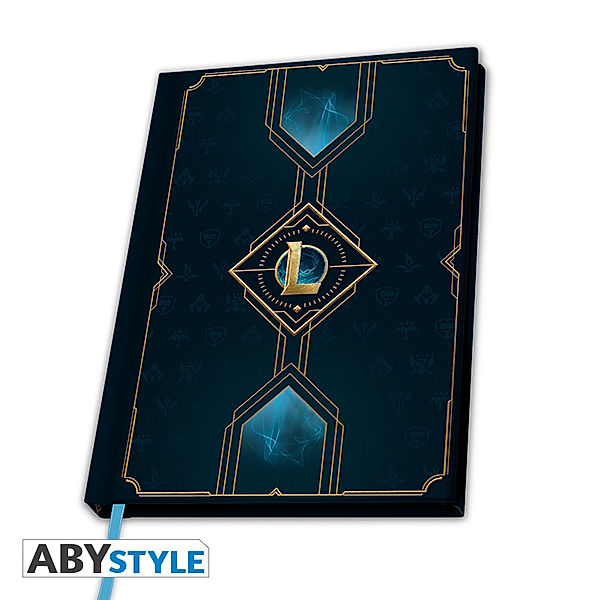 ABYstyle League of Legends Hexteck Logo A5 Notizbuch