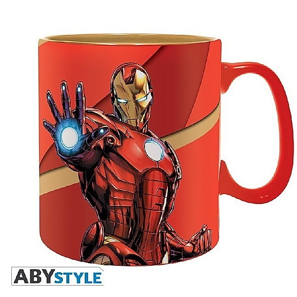 ABYstyle - Marvel - Iron Man Armored 460 ml Tasse