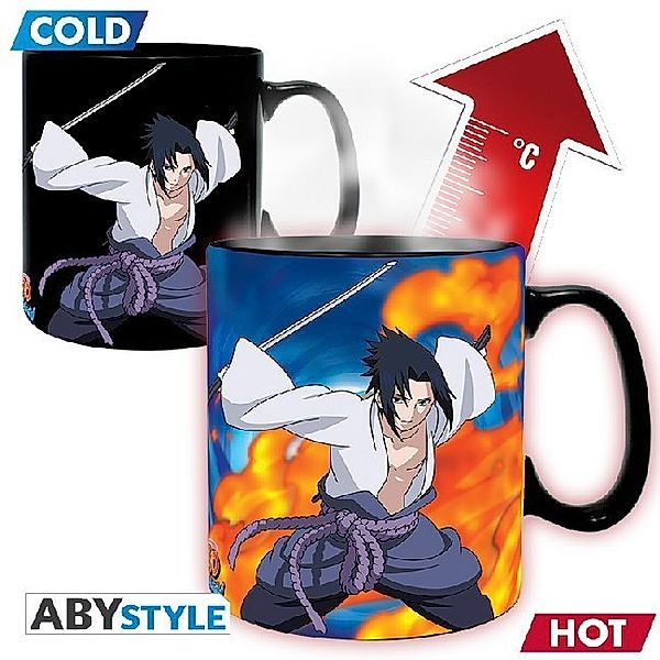ABYstyle - Naruto Shippuden Duel Thermoeffekt  Tasse
