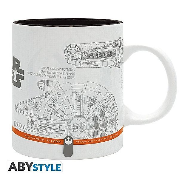 ABYstyle - Star Wars - SW9 Spaceships 320 ml Tasse