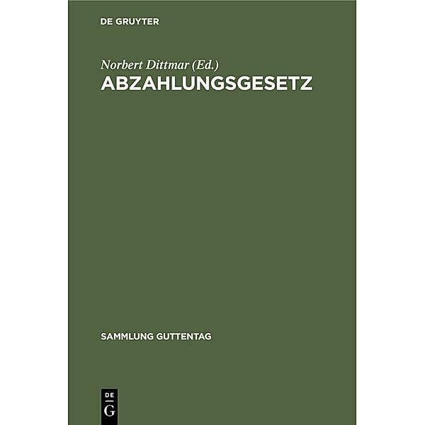 Abzahlungsgesetz