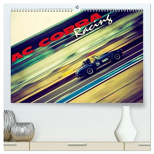 AC Cobra - Racing (hochwertiger Premium Wandkalender 2024 DIN A2 quer), Kunstdruck in Hochglanz, Johann Hinrichs