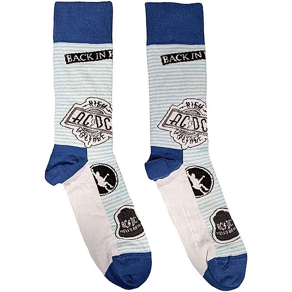 AC/DC Socken, Einheitsgröße (Größe: 40- 45) (Fanartikel), AC/DC