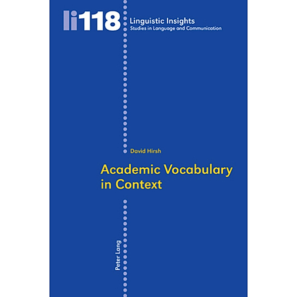 Academic Vocabulary in Context, David Hirsh