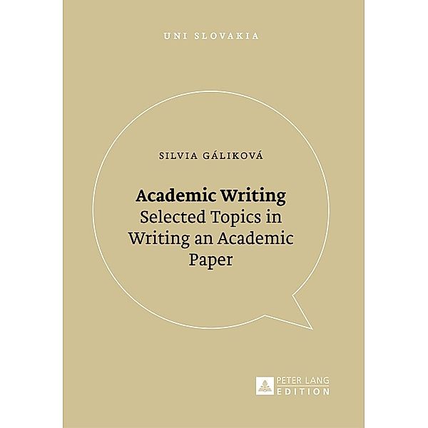 Academic Writing, Galikova Silvia Galikova