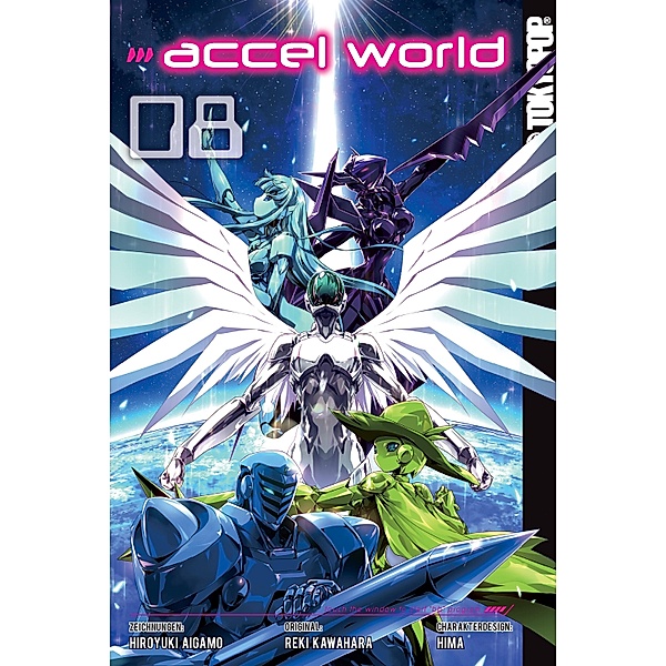 Accel World 08 / Accel World Bd.8, Reki Kawahara, Hiroyuki Aigamo, Hima