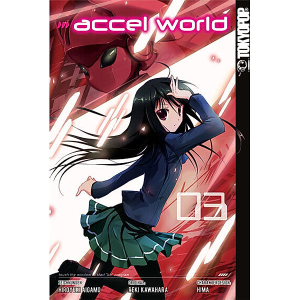 Accel World Bd.3, Reki Kawahara, Hiroyuki Aigamo, Hima