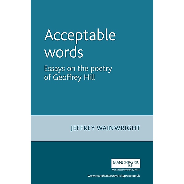Acceptable words, Jeffrey Wainwright