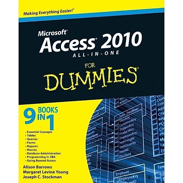 Access 2010 All-in-One For Dummies, Alison Barrows, Margaret Levine Young, Joseph C. Stockman