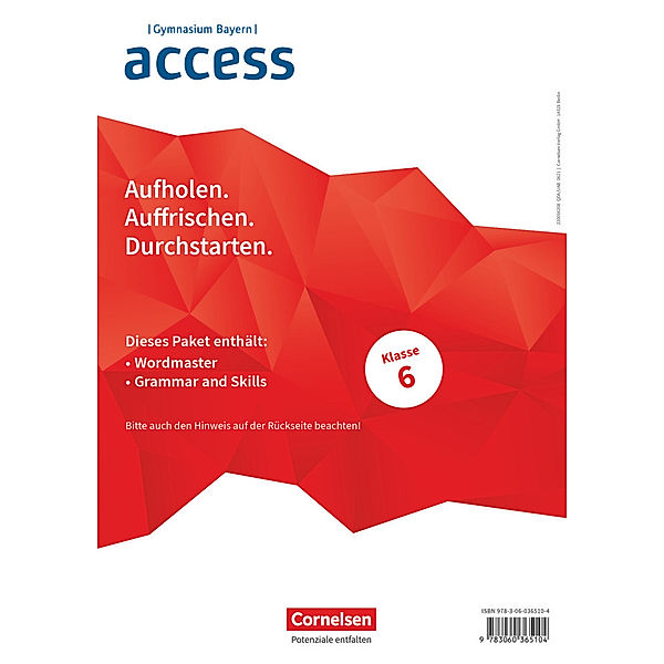 Access - Bayern 2017 - 6. Jahrgangsstufe