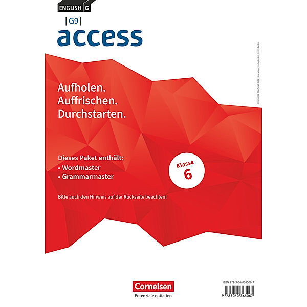 Access - G9 - Ausgabe 2019 - Band 2: 6. Schuljahr