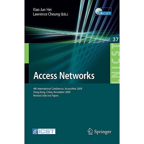 Access Networks, Evaristo J. Abril, Juan C. Aguado, Nirwan Ansari, Jeffrey De Bruyne, Raphael Cendrillon, Eddy Chiu