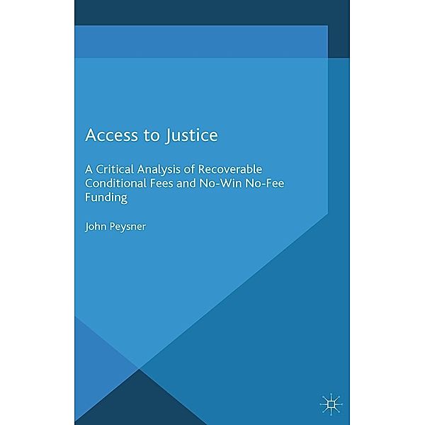 Access to Justice, J. Peysner