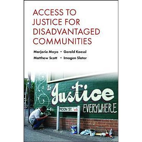 Access to Justice for Disadvantaged Communities, Marjorie Mayo