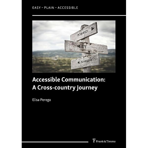 Accessible Communication: A Cross-country Journey, Elisa Perego