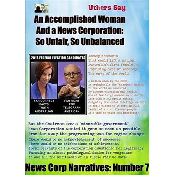 Accomplished Woman and a News Corporation:, Uthers Say