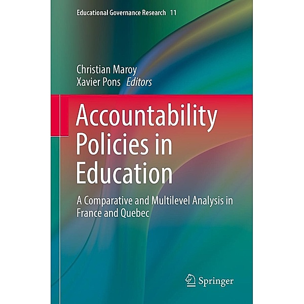 Accountability Policies in Education / Educational Governance Research Bd.11