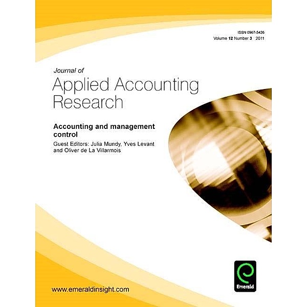 Accounting and Management Control