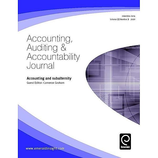 Accounting and subalternity