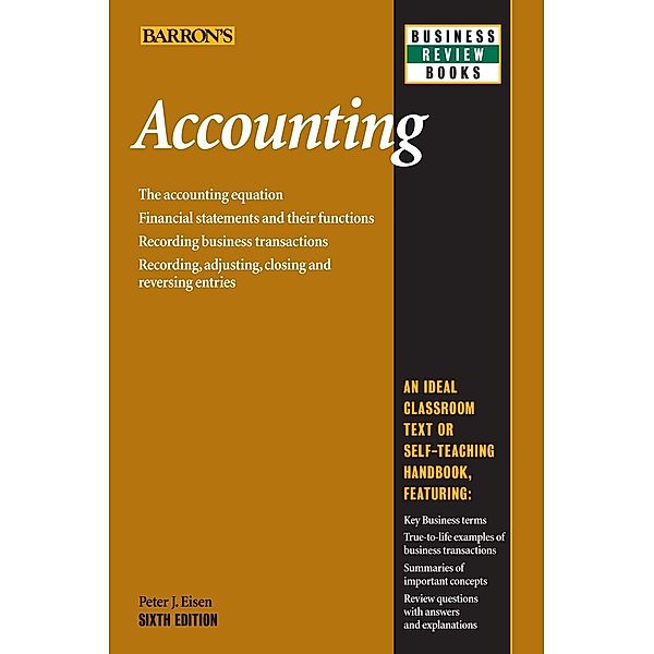 Accounting / Barron's Business Review, Peter J. Eisen