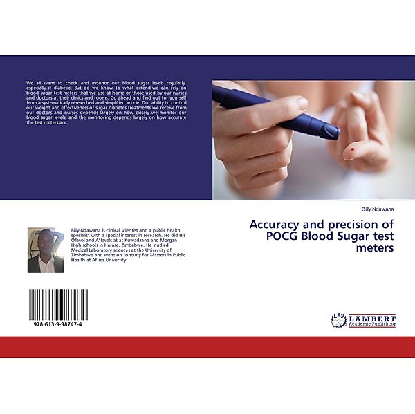 Accuracy and precision of POCG Blood Sugar test meters, Billy Ndawana