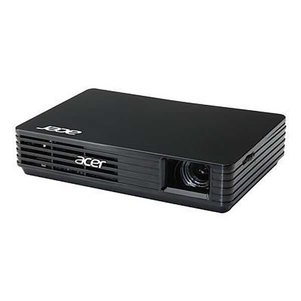 ACER C120 DLP LED Projektor 100 ANSI Lumen ultraportabel WVGA 854x480 1000:1 USB micro B