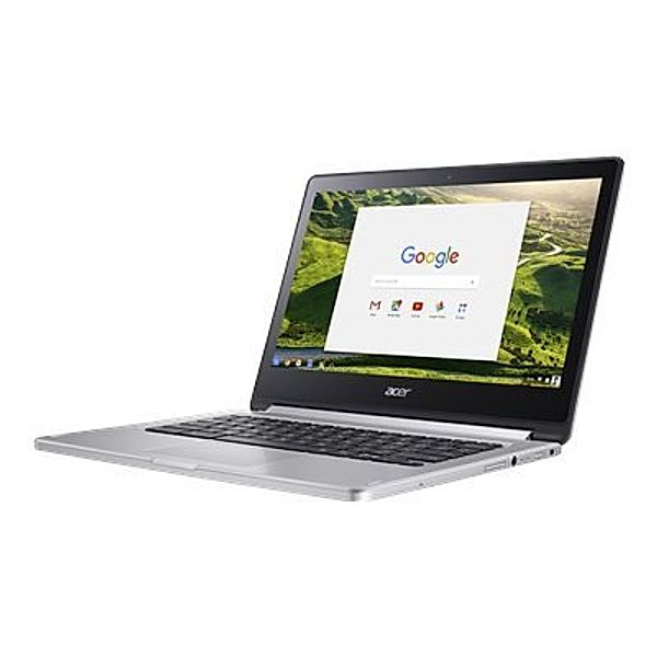 ACER Chromebook CB5-312T-K2K0 Silver 33,8cm 13,3Zoll IPS FHD M-touch MT8173C 4GB LPDDR3 64GB/eMMC GX6250 Google Chrome OS no ODD